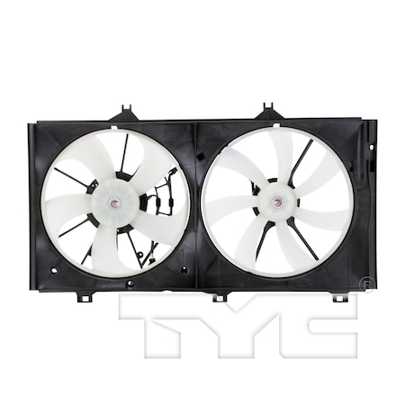 DUAL RADIATOR AND CONDENSER FAN ASSE